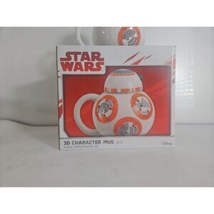 Star Wars BB-8 3D Droid Ceramic Mug with Lid - Complete in Box